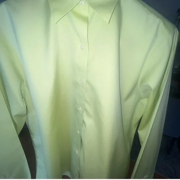 Brooks Brothers Light Green Button-Down Blouse (Size 14) - Picture 3 of 4